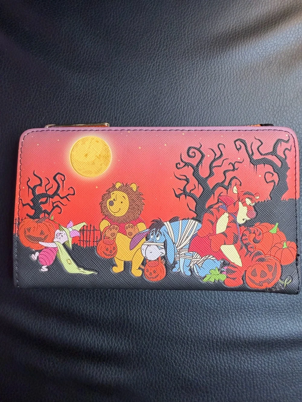 Loungefly Disney collab Winnie The Pooh Halloween Wallet